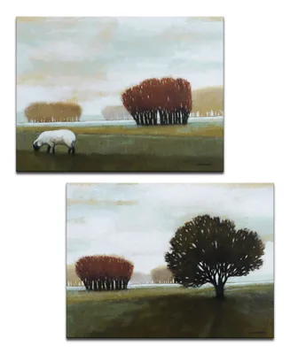 Ready2HangArt 'Harmony' 2 Piece Farm Canvas Wall Art Set