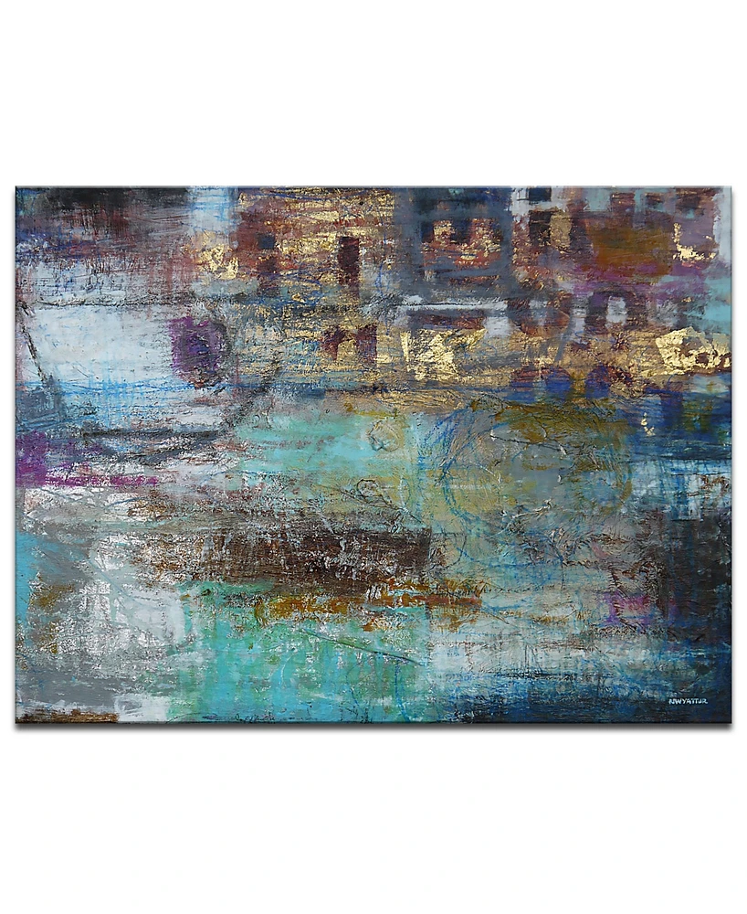 Ready2HangArt 'Beauty' Abstract Canvas Wall Art