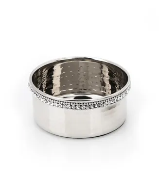 Classic Touch Prism Wine Coaster with Diamonds