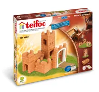 Teifoc Small Castle Brick Construction Set