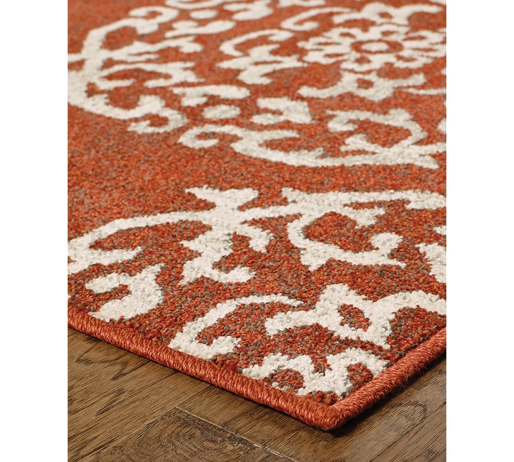 Closeout! Oriental Weavers Highlands 6672B 6'7" x 9'6" Area Rug