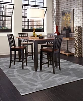 Liora Manne' Roma 9303 Shapes 3'6" x 5'6" Area Rug