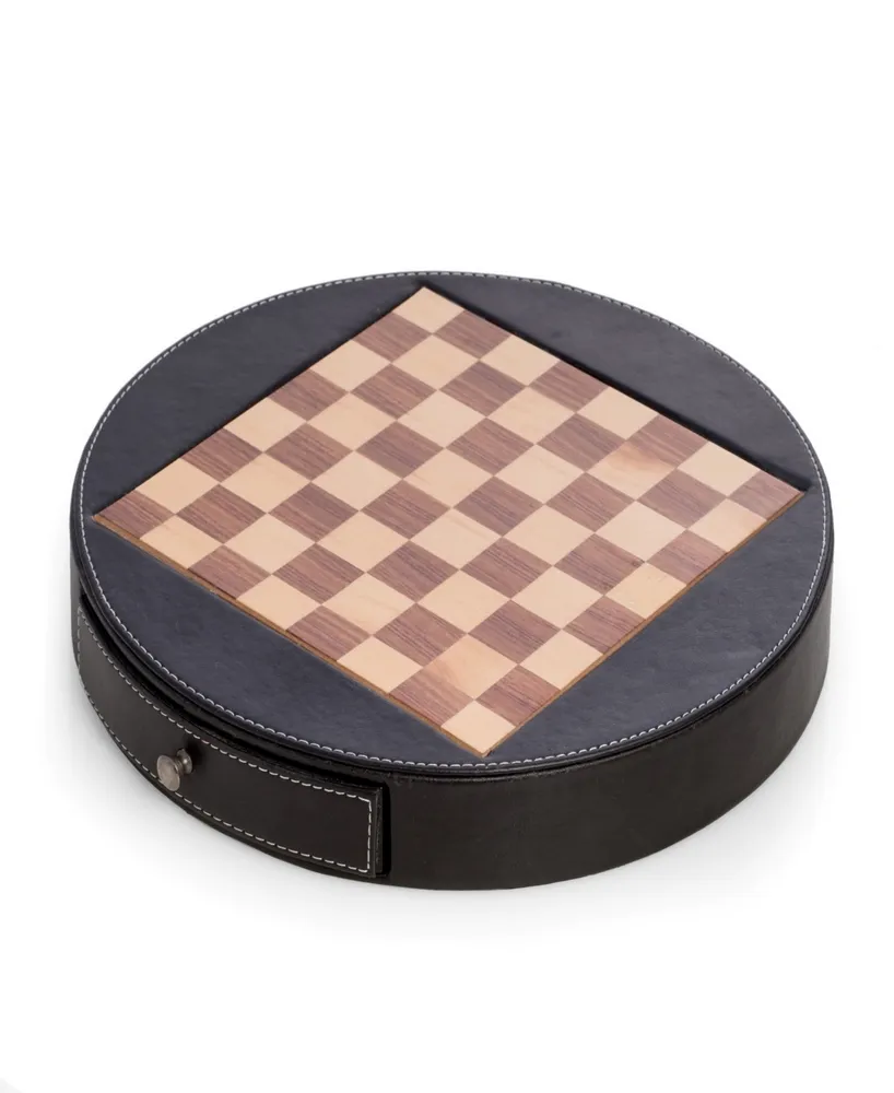 Leather Chess Set