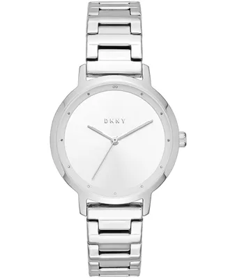 Dkny Women's Modernist Stainless Steel Bracelet Watch 32mm, Created for Macy's