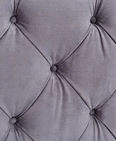 Simone Tufted Velvet Headboard - Full/Queen