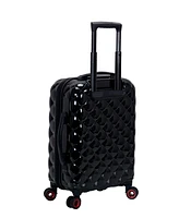 Rockland Quilt 3-Pc. Hardside Luggage Set