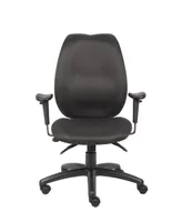 Boss Office Products High-Back Task Chair with Adjustable Arms