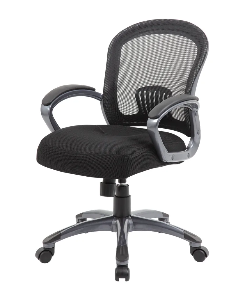 Boss Office Products Ergonomic Mid Back Mesh Task Chair