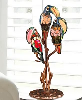 Dale Tiffany Three Parrots Table Lamp