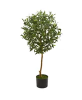 Nearly Natural 3.5' Olive Artificial Tree