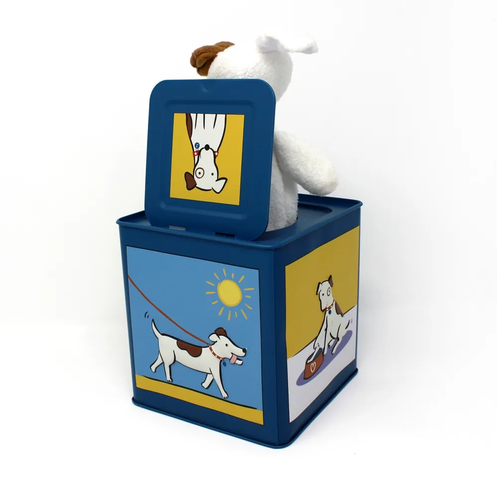 Jack Rabbit Creations Doggie Jack in the Box Toy