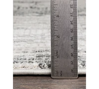 Livabliss Aisha Ais-2304 Medium Gray 9'3" x 12'3" Area Rug