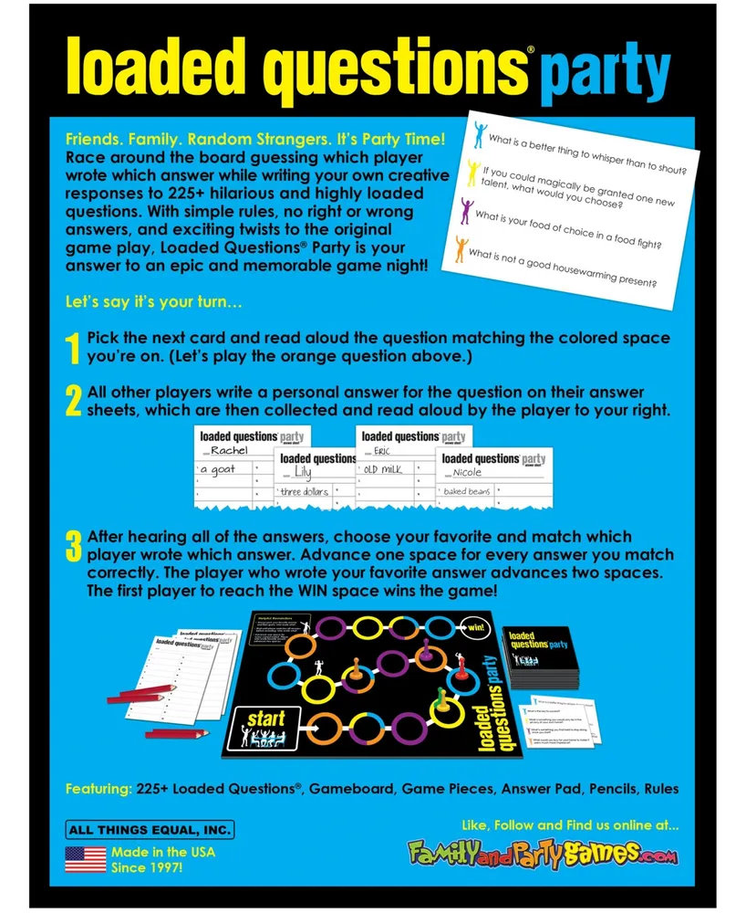 Loaded Questions Party