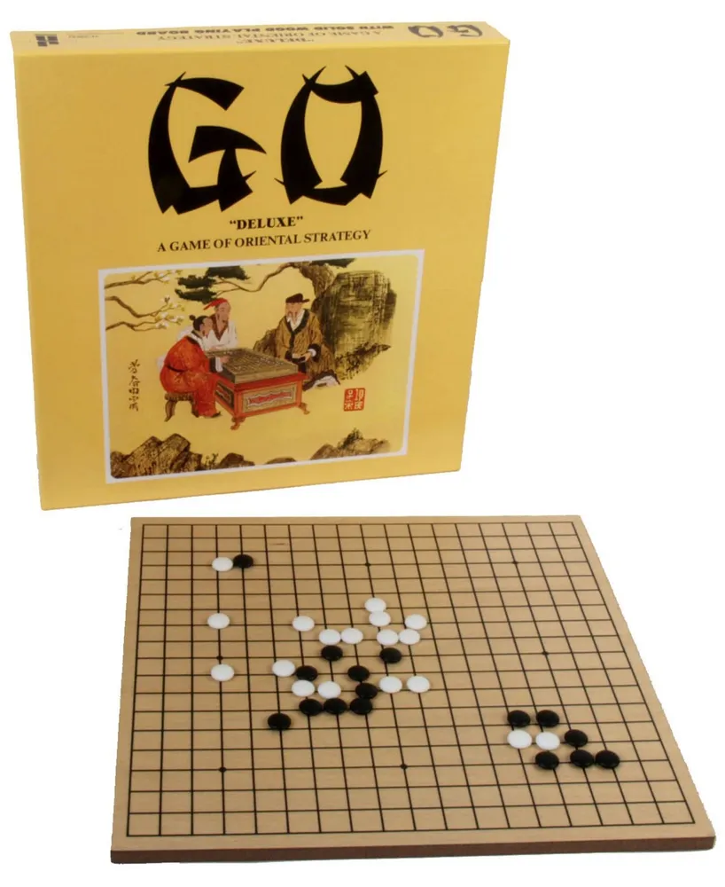 Go Game with Wood Board