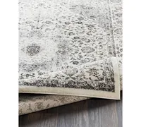 Closeout! Surya Chelsea Csa-2305 Charcoal 5'3" x 7'3" Area Rug