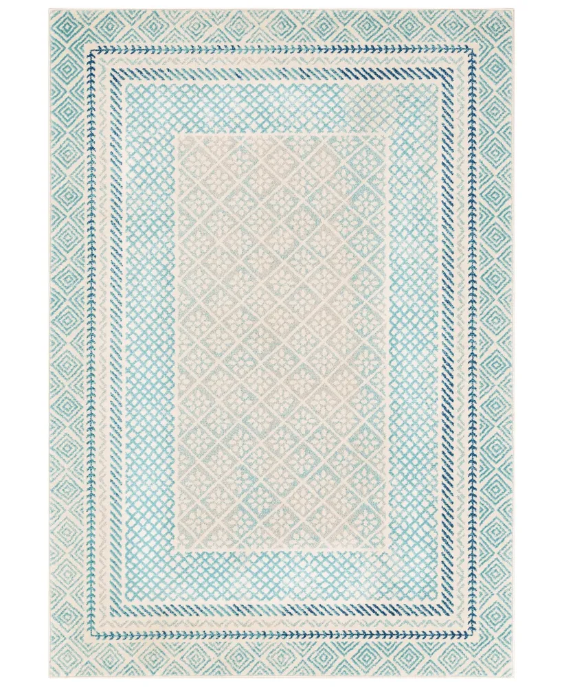 Surya Harput Hap-1098 Aqua 5'3" x 7'3" Area Rug