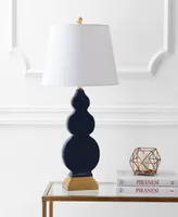 Jonathan Y Carter Led Table Lamp - Navy, Gold