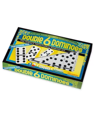 Double 6 Black Dot Dominoes