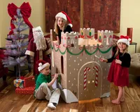 Easy Playhouse Castle Cardboard Playhouse