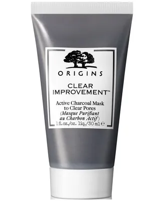 Origins Clear Improvement Active Charcoal Face Mask to Clear Pores, 1 oz.