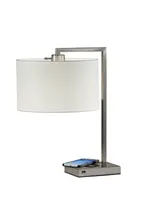 Adesso Austin Wireless Charging Table Lamp