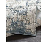 Livabliss Quatro Qua-2303 Denim 5'3" x 7'3" Area Rug