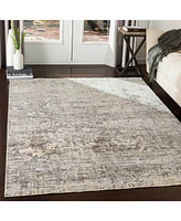 Livabliss Presidential Pdt-2303 Pale Blue 3'3" x 5' Area Rug