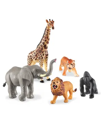 Learning Resources Jumbo Jungle Animals - set of 5