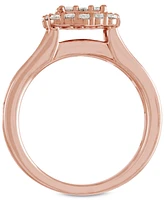 Diamond Three-Piece Ring Set (2 ct. t.w.) 14k White, Yellow and Rose Gold