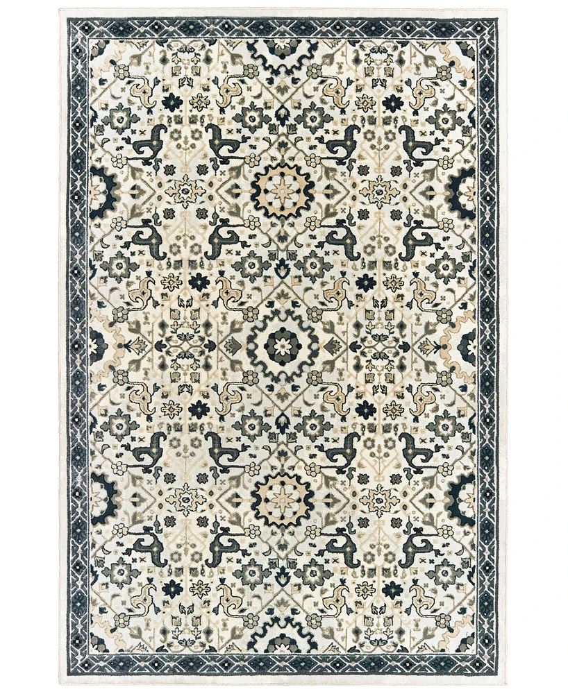 Oriental Weavers Bowen 073J2 3'10" x 5'5" Area Rug