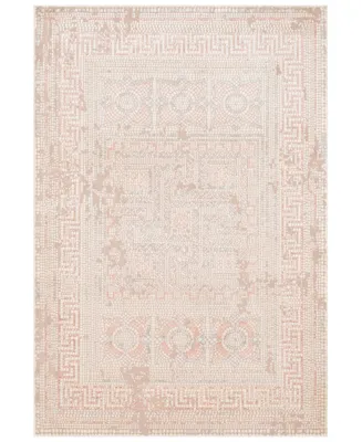 Closeout! Surya Venezia Vnz-2303 Rose 6'7" x 9'6" Area Rug