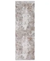 Surya Solar Sor-2300 Taupe 3' x 9'10" Runner Area Rug