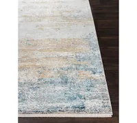 Surya Solar Sor-2301 Sky Blue 3' x 9'10" Runner Area Rug