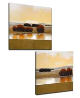 Ready2HangArt 'Still Creek' 2 Piece Canvas Wall Art Set