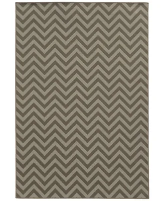 Closeout! Oriental Weavers Riviera 4593 3'7" x 5'6" Indoor/Outdoor Area Rug