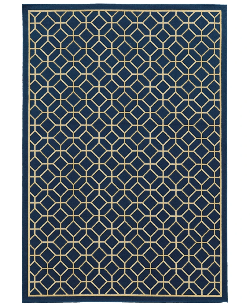 Closeout! Oriental Weavers Riviera 4771 7'10" x 10'10" Indoor/Outdoor Area Rug