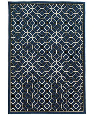 Closeout! Oriental Weavers Riviera 4771 7'10" x 10'10" Indoor/Outdoor Area Rug