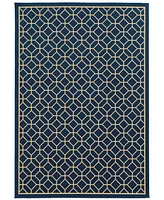 Closeout! Oriental Weavers Riviera 4771 7'10" x 10'10" Indoor/Outdoor Area Rug