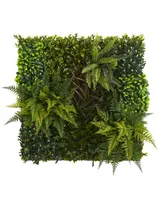 Nearly Natural Artificial Living Wall Uv Resistant