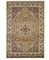 Kas Cambridge Kashan Medallion 7'7" Round Area Rug