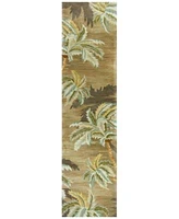 Kas Sparta Palm Trees 3102 Moss Area Rug