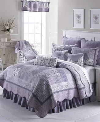 American Heritage Lavender Rose 2-Pc. Quilt Set, Twin
