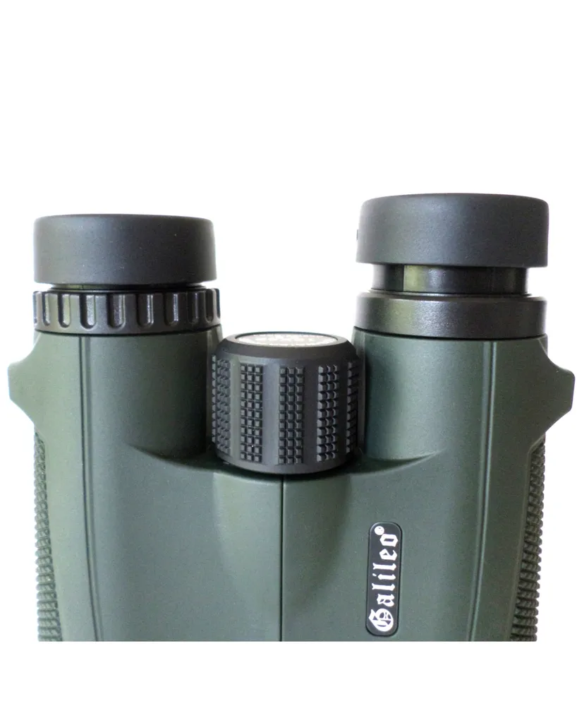 Galileo 10 Power Nitrogen Purged Fog and Waterproof Binoculars and 42mm Bak4 Prisms