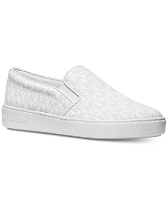 Michael Kors Women's Keaton Slip-On Logo Sneakers