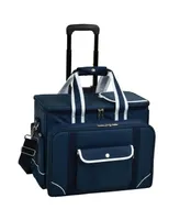 Picnic at Ascot Ultimate Picnic Cooler for 4 with Accessories and Wheeled Cart