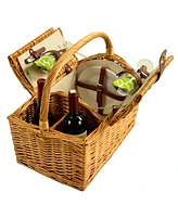 Picnic at Ascot Vineyard Willow Wine, Basket with service for 2