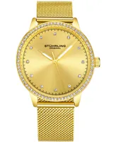 Women's Gold-Tone Mesh Bracelet Watch 38mm