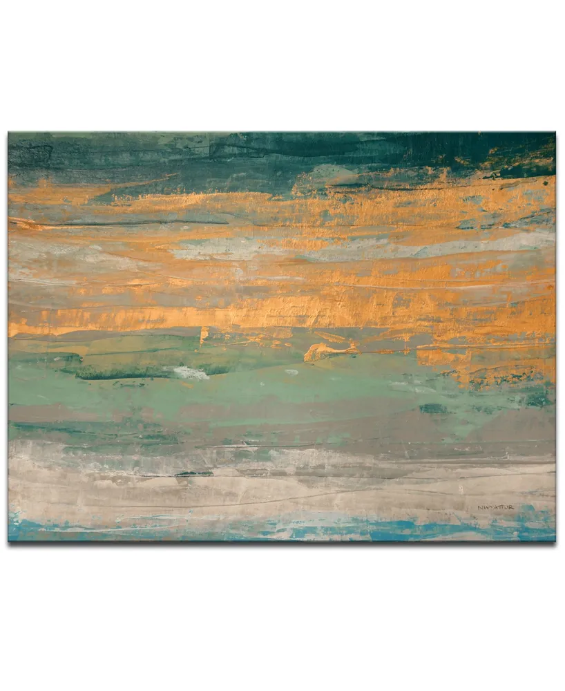 Ready2HangArt 'Dazzling Water Ii' Abstract Canvas Wall Art