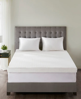 Madison Park 4" 3M-Moisture-Management Memory Foam Mattress Topper
