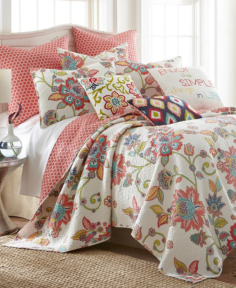 Levtex Clementine Spring -Pc. Quilt Set
